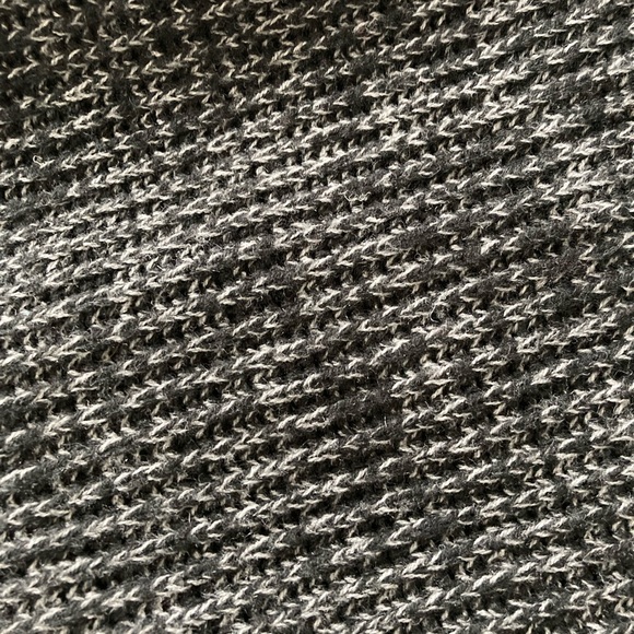 Apt 9 Black Cardigan Sweater Multi-Texture Size PL Excellent Used Condition - Picture 7 of 11